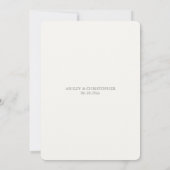 Stilvolles Lavender Watercolor Brautparty Einladung (Rückseite)