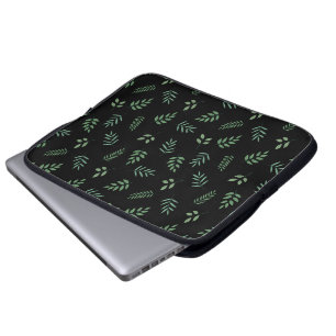Stilvolles Leaf Print Laptop Schlauch - 15" Neopre Laptopschutzhülle