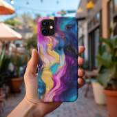 Stilvolles, lebendiges und farbiges Flüssigmetall  Case-Mate iPhone Hülle