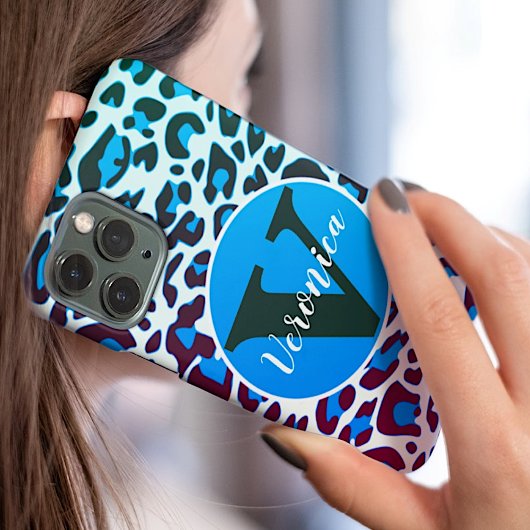 Stilvolles Leopard Animal Print Rockabilly Muster Case-Mate iPhone Hülle