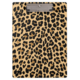 Stilvolles Leopard-Druck-Klemmbrett Klemmbrett