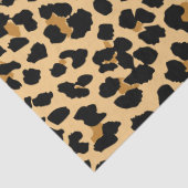 Stilvolles Leopard-Druck-Seidenpapier Seidenpapier (Detail)