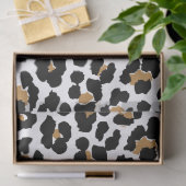 Stilvolles Leopard-Druck-Seidenpapier Seidenpapier (Geschenk)