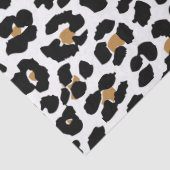 Stilvolles Leopard-Druck-Seidenpapier Seidenpapier (Detail)