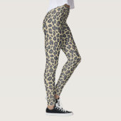 Stilvolles Leopard-Druckmuster Leggings (Rechts)