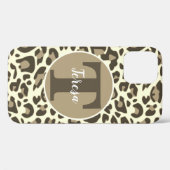 Stilvolles Leopard Print Rockabilly Design Moderne Case-Mate iPhone Hülle (Rückseite (Horizontal))