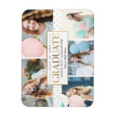 Stilvolles Magnet für Tag Abschluss-Ankündigung (Vertikal)