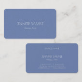 Stilvolles Makeup Artist Beauty Salon Modernes Tem Visitenkarte (Vorne/Hinten)