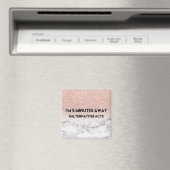 Stilvolles Marble Alternative Facts Magnet (In Situ (Geschirrspüler))