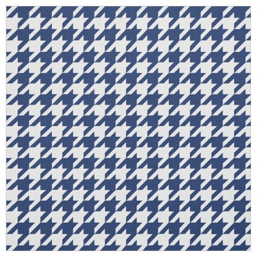 Stilvolles Marine-Blau-und Stoff (Muster)
