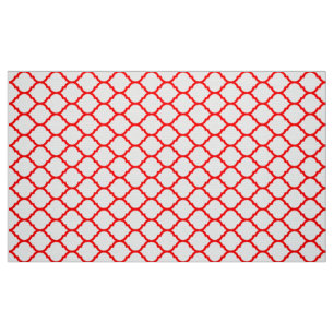 Stilvolles marokkanisches Quatrefolienmuster Stoff