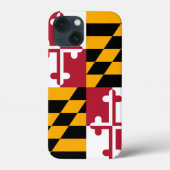 Stilvolles Maryland State Flag Design Case-Mate iPhone Hülle (Rückseite)