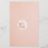 Stilvolles Menü für die Hochzeitsempfehlung mit ve (Rückseite)