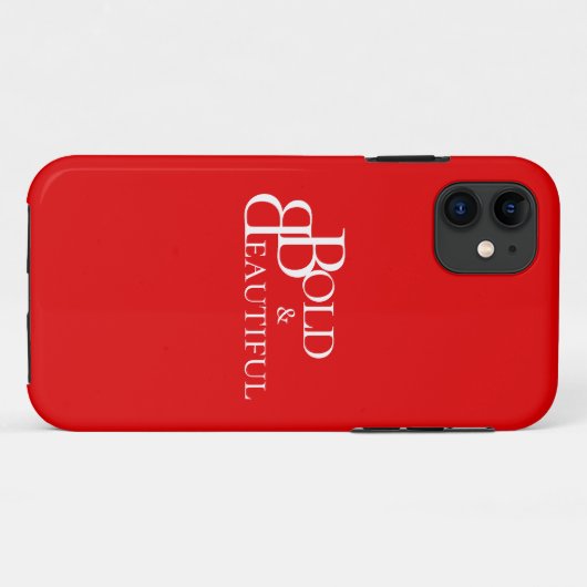 Stilvolles Mit Monogramm Letterdesign Case-Mate iPhone Hülle (Rückseite (Horizontal))