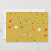 Stilvolles Modern Gold Weihnachten Foto (Rückseite)