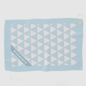 Stilvolles Modern Ladys Personalisiert Golf Handtu Golfhandtuch (Horizontal)