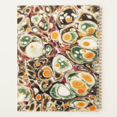 Stilvolles, modernes, Abstrakt-zimmergelbes Marmor Planer (Rückseite)