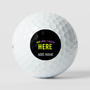 STILVOLLES MODERNES ANPASSBARES SCHWARZES VERIFIZI GOLFBALL
