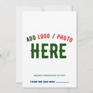 STILVOLLES MODERNES ANPASSBARES WEIßES VERIFIZIERT FEIERTAGSKARTE