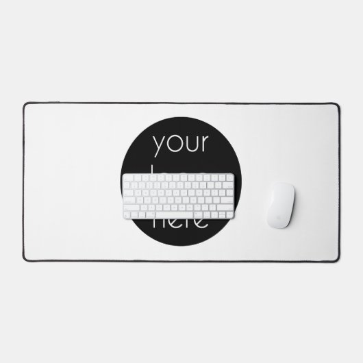 Stilvolles, modernes Berufliches Business-Logo Schreibtischunterlage (Tastatur & Maus)