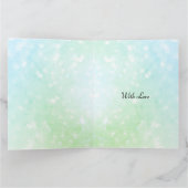 Stilvolles, modernes blaues Happy Birthday Nephew Karte (Innenseite)