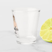 stilvolles, modernes Brauhaus Personalisiert Schnapsglas (Rechts)