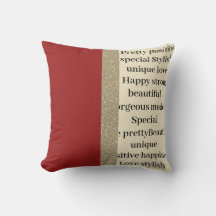 Stilvolles modernes, einzigartiges Kissen