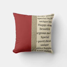 Stilvolles modernes, einzigartiges Kissen