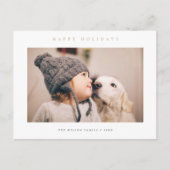 Stilvolles, modernes Foto nach Maß Postkarte (Vorderseite)