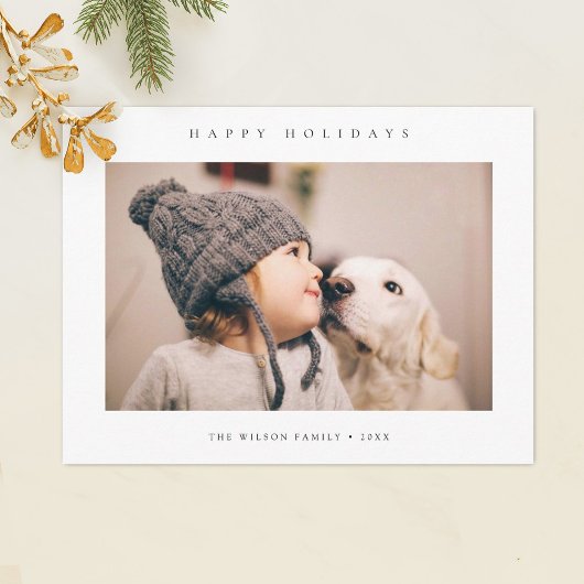 Stilvolles, modernes Foto nach Maß Postkarte