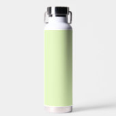 Stilvolles, modernes Lime Green Blue Lila Minimali Trinkflasche (Vorne)