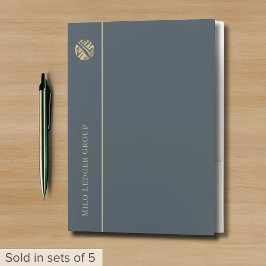 Stilvolles, modernes Logo Bewerbungsmappe