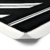 Stilvolles Muster Poster (Ecke)