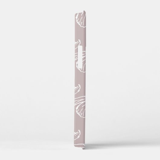 Stilvolles Mustermuster Monogramm Case-Mate iPhone Hülle (Rückseite / Rechts)