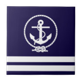 Stilvolles Nautical Theme Fliese (Vorderseite)