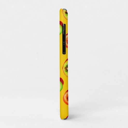Stilvolles Neon Fruits Muster Case-Mate iPhone Hülle (Hinten/Links)
