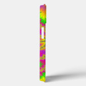 Stilvolles Neon Rainbow-Fraktal Case-Mate iPhone Hülle (Rückseite / Rechts)