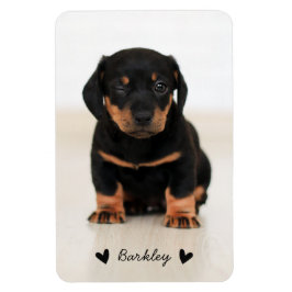 Stilvolles Niedlich Hearts Foto Personalisiert| Sc Magnet