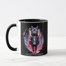 Stilvolles Niedliches Cat Design Tasse