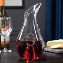 Stilvolles Oakmont Monogram Wine Decanter