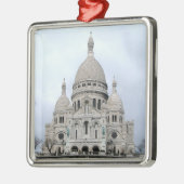 Stilvolles Ornament mit Sacre Coeur de Paris (Links)