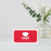 Stilvolles Panel - Rot Visitenkarte (Stehend Vorderseite)