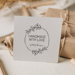 Stilvolles Personalisiertes Handgefertigtes Von Gummistempel