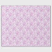 Stilvolles Pink Satin-Muster Geschenkpapier (Flach)