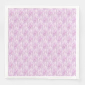 Stilvolles Pink Satin-Muster Serviette (Vorderseite)