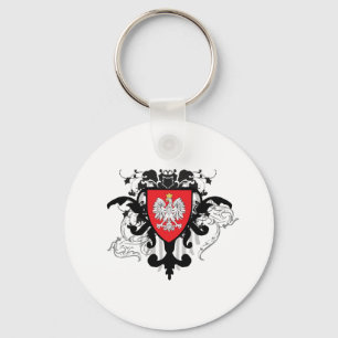 Stilvolles Polen Schlüsselanhänger