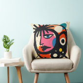 Stilvolles Pop Art Design Kissen (Stuhl )