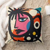 Stilvolles Pop Art Design Kissen (Decke)