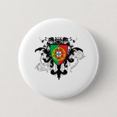 Stilvolles Portugal Button (Vorderseite)