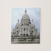 Stilvolles Puzzle mit Sacre Coeur de Paris (Vertikal)